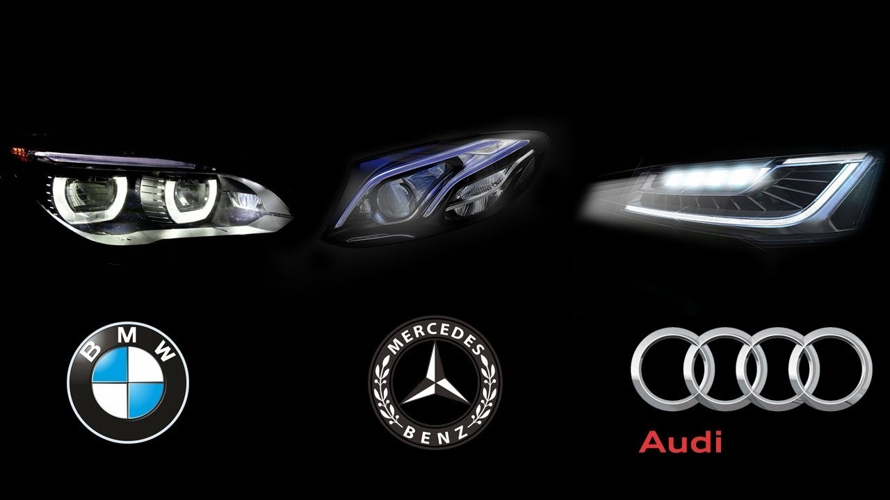 Самые новые фары BMW Intelligent Headlight / Audi Matrix LED / Mercedes Multibeam LED