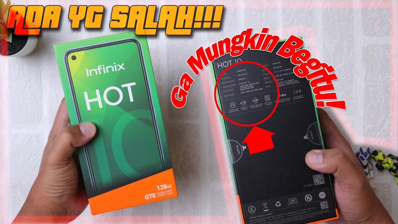 Unboxing Infinix HOT 10 RESMI, TAPI ADA YANG SALAH KALI INI!