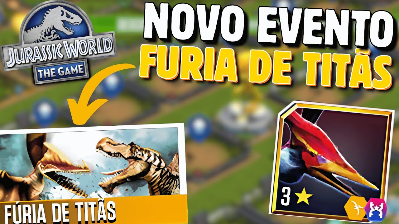 EVOLUI MEU PTERO HEROICO E ELE TA ABSURDO E NOVO FURIA DE TITÃS - Jurassic World