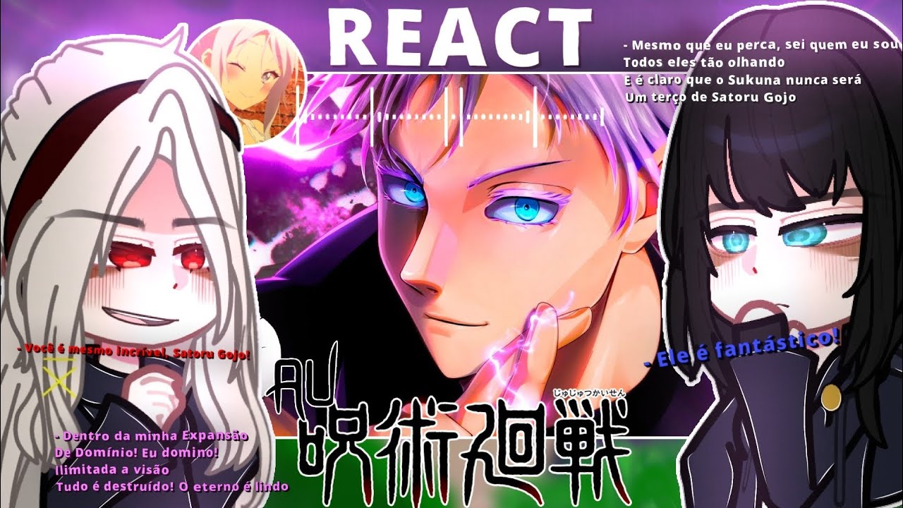 Jujutsu kaisen |AU| React O infinito (Satoru Gojo) |Daarui|