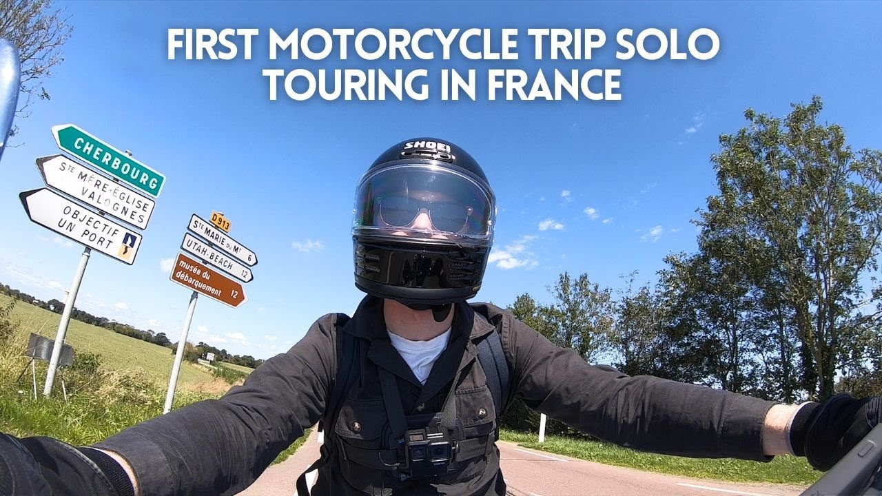 Путешествие по Франции на моем Triumph T100 Bonneville | Весело ли путешествовать в одиночку?