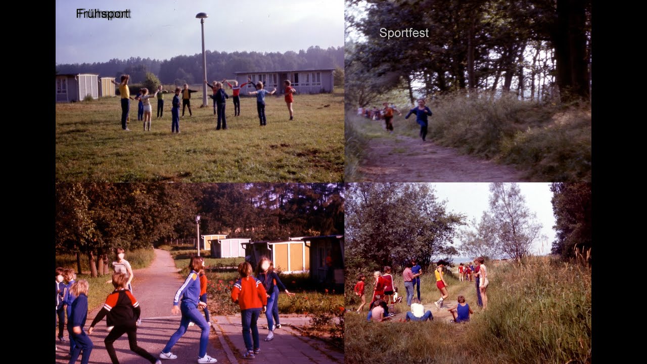 Prosnitz - DDR Kinderferienlager der Deutschen Reichsbahn, Anfang der 1980er und 1995-1996