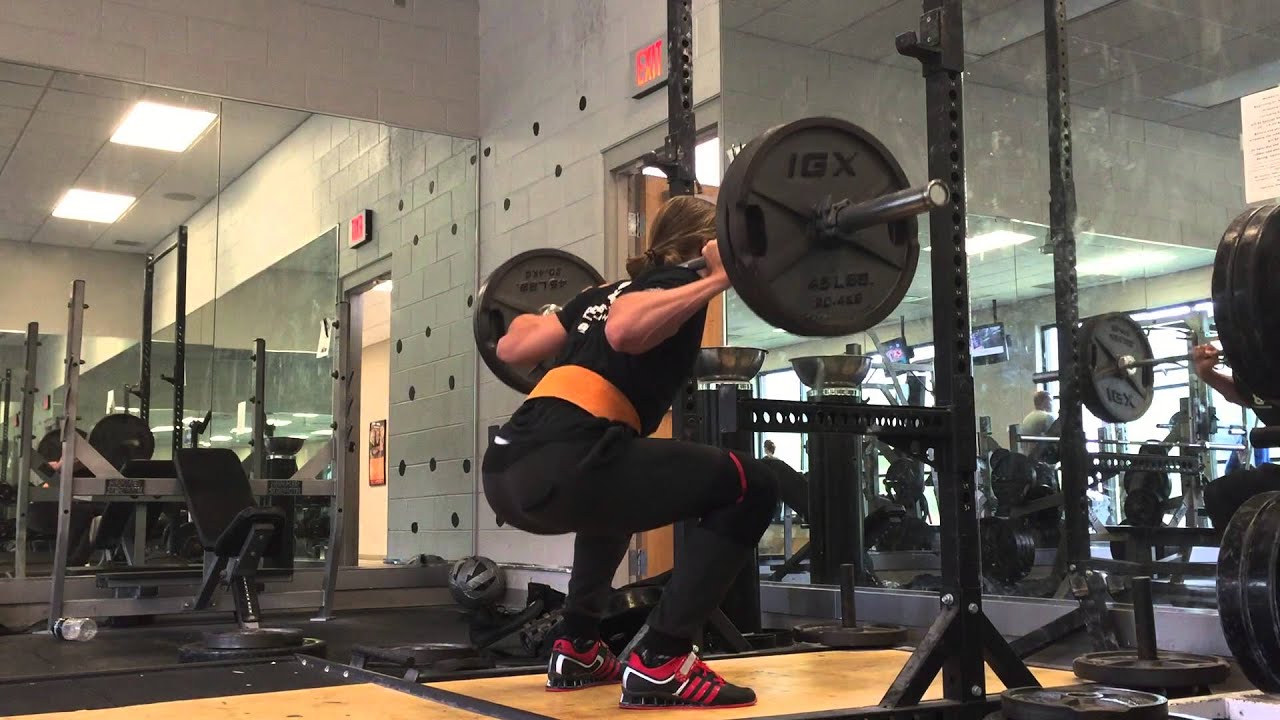 Squat Challenge - 225lbs x 33 in ONE MINUTE