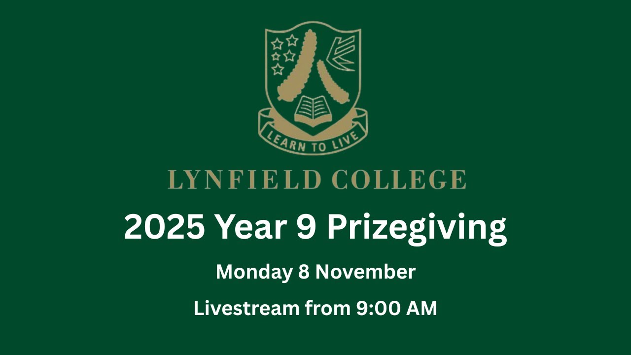 Lynfield College - 2025 Year 9 Prize Giving