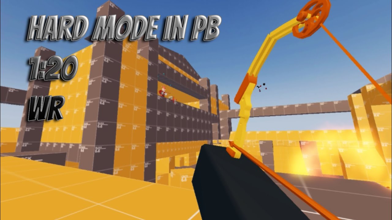 Getting Hard Mode on Public Servers (OLD WR) (Arsenal Summer Update III)!