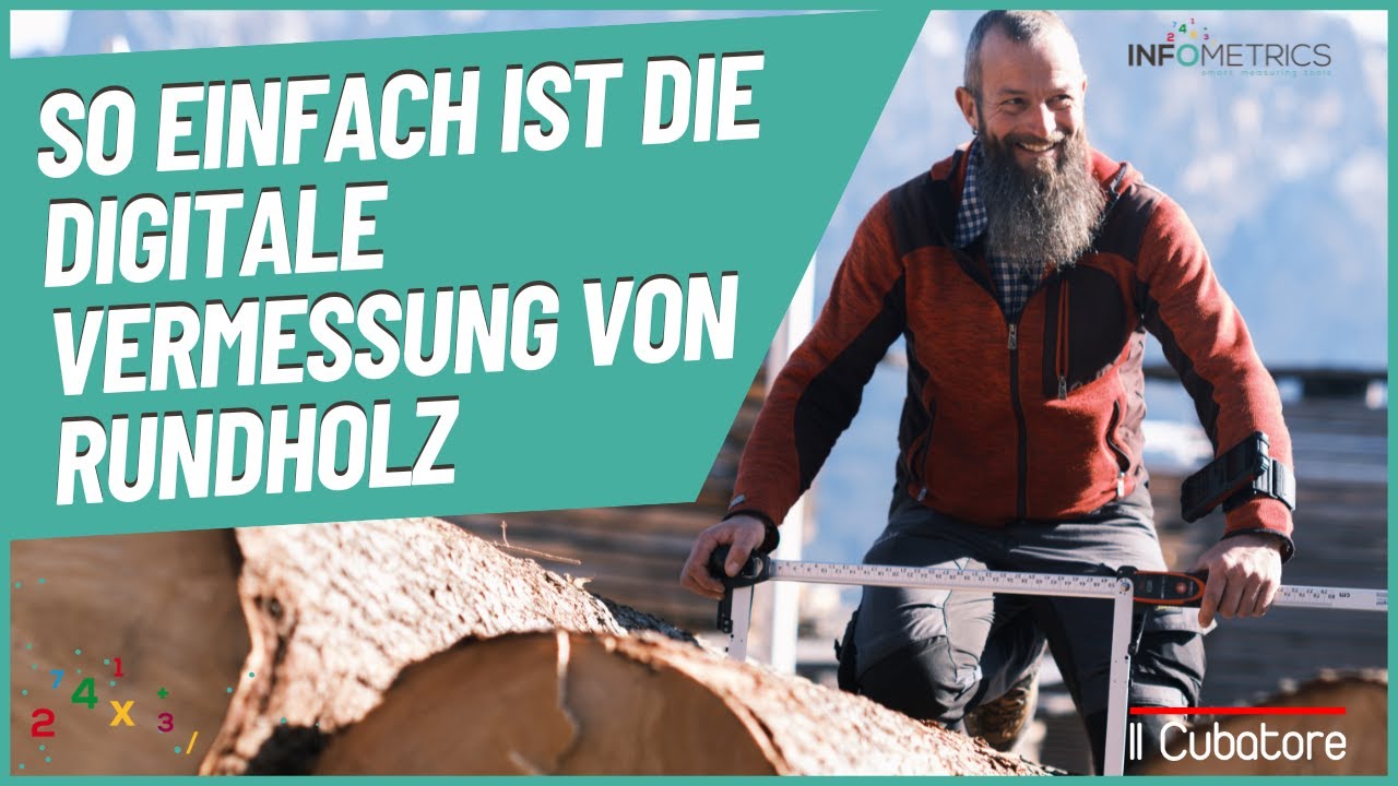 Der Cubatore - die digitale Messkluppe zur Vermessung von Rundholz