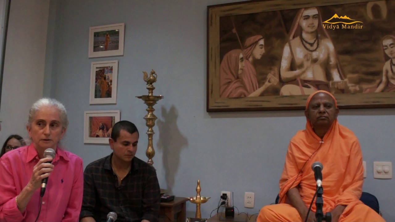Satsanga com Swami Sakshatji no Vidya Mandir