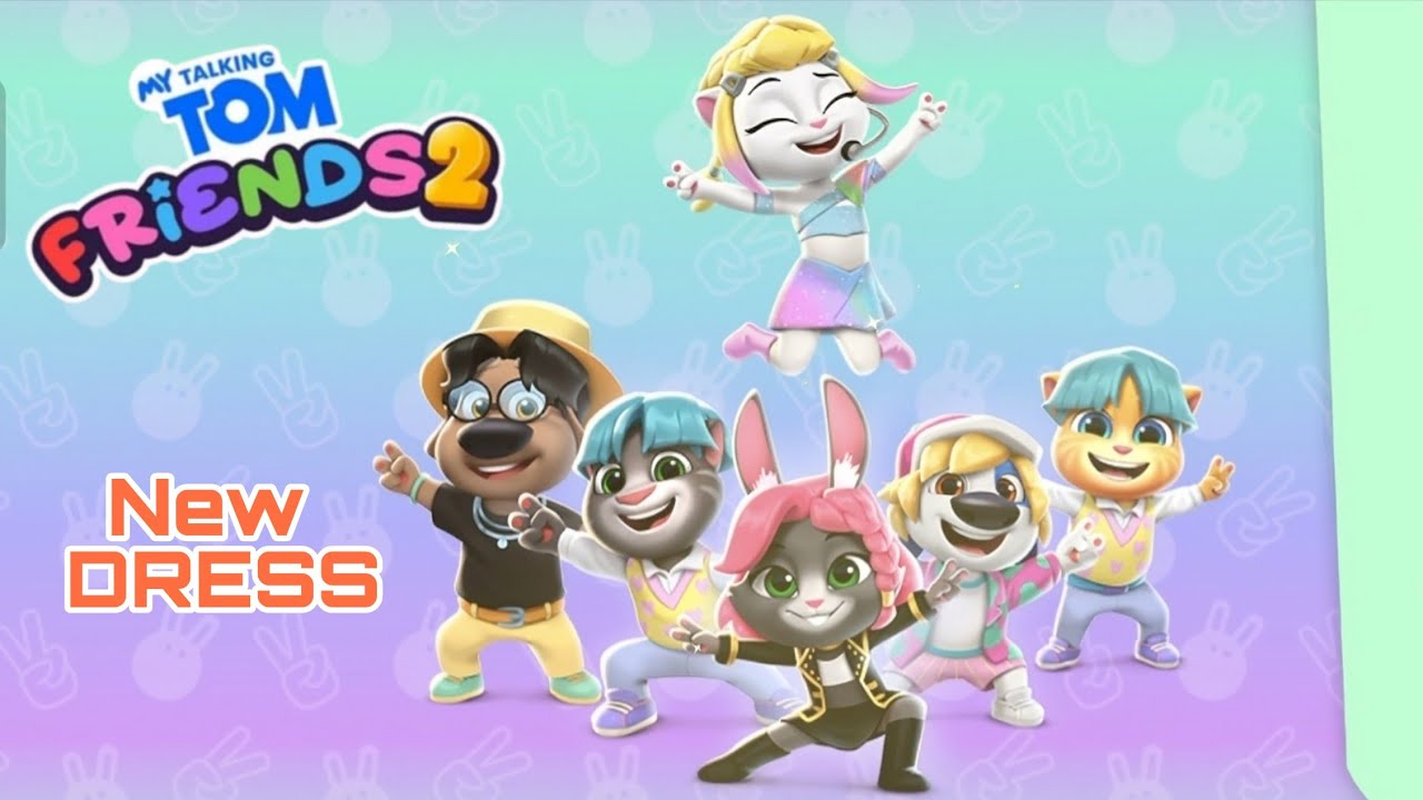 My Talking Tom Friends 2 - K-POP UPDATES are Here! New K-POP Outfit Gameplay