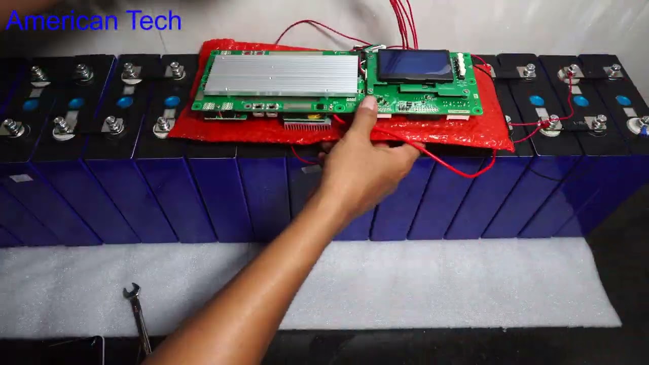LiFePO4 Battery assembly 202Ah 48V 10.34kwh with smart BMS