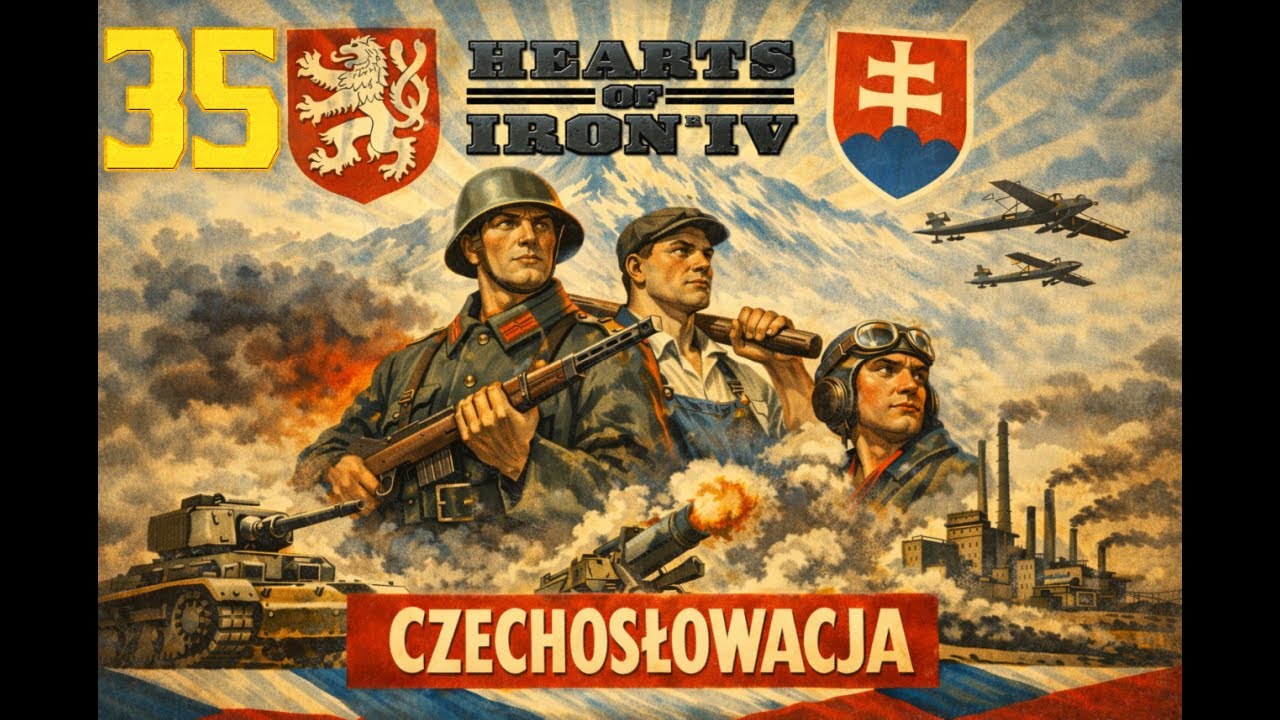 Hearts of Iron IV - Czechosłowacja #35 [#pl #gameplay]
