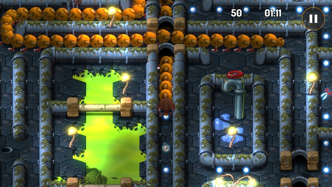 Some Centipede Meets Pacman Game About Mazes, Wits And Memory