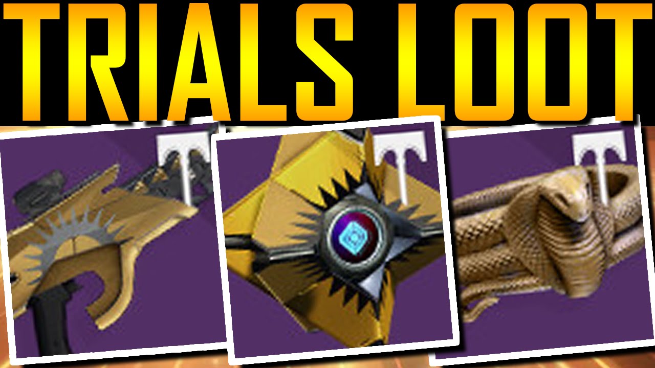 Destiny - NEW TRIALS LOOT!