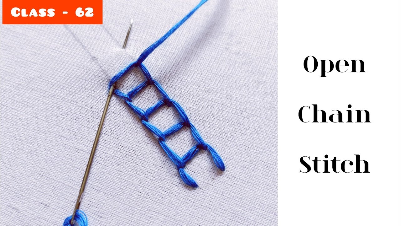 How to do Open Chain Stitch.
