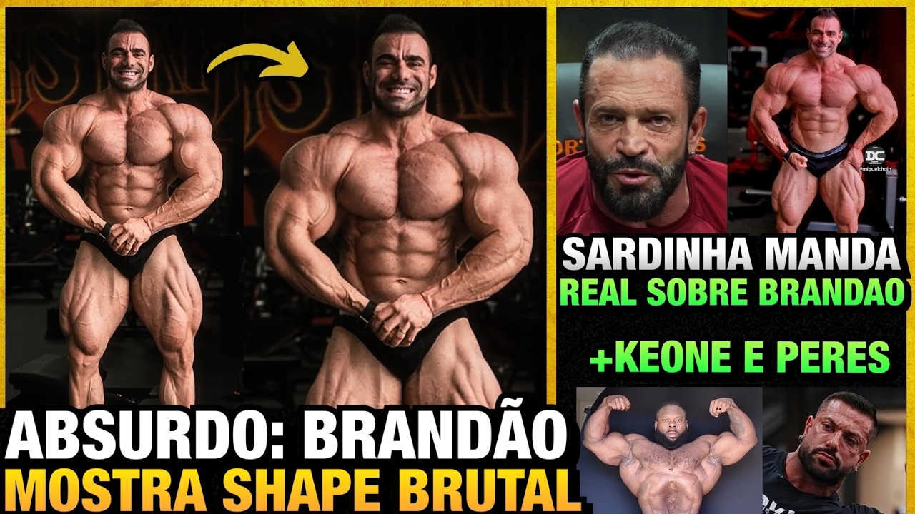 SHAPE ABSURDO: BRAND&Atilde;O POSTA SHAPE e CALA BOCA DOS HATERS, SARDINHA OPINA + KEONE E PERES