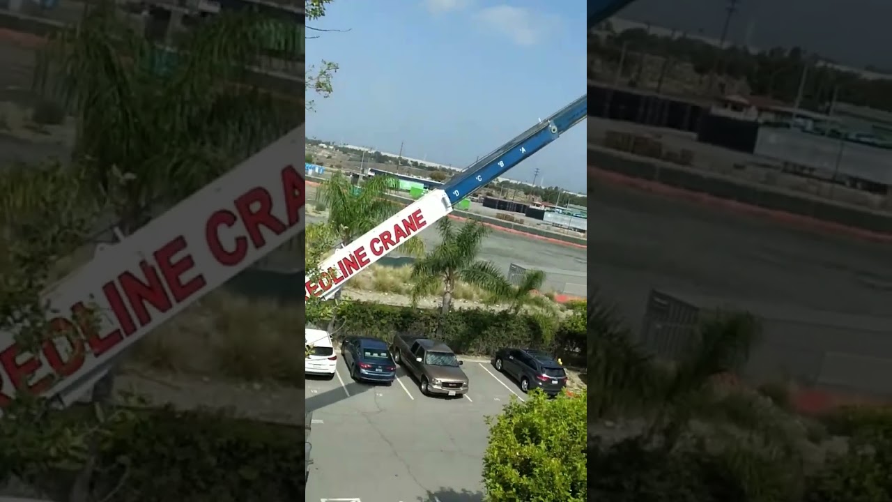 HVAC crane lift