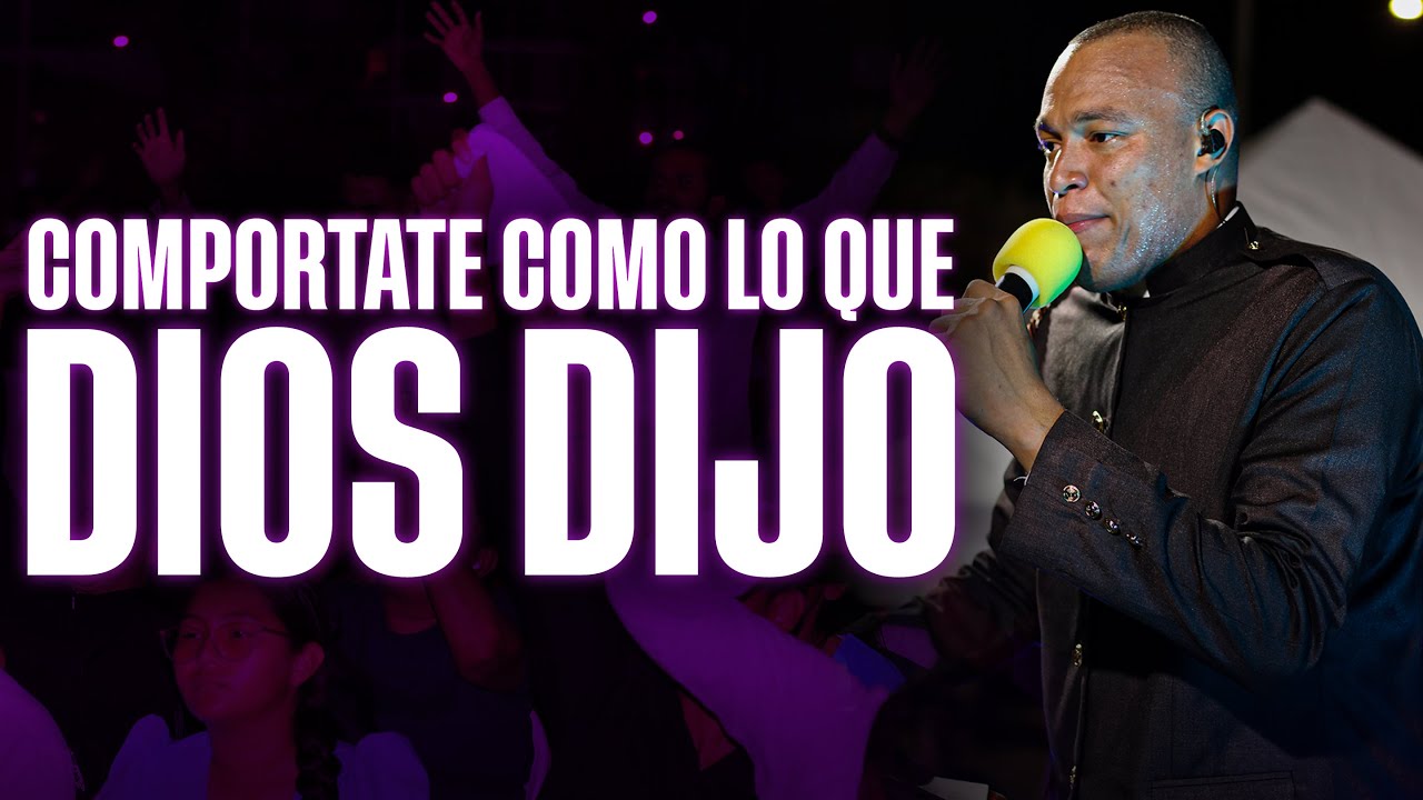 COMPORTATE COMO LO QUE DIOS DIJO | STEVEN JAVIER P&Eacute;REZ