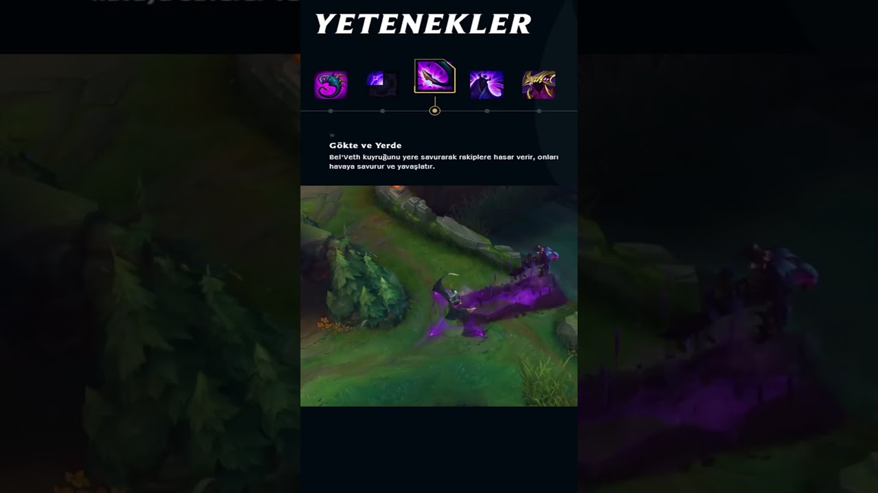 Adan Zye Şampiyon Yetenekleri Bel'Veth 