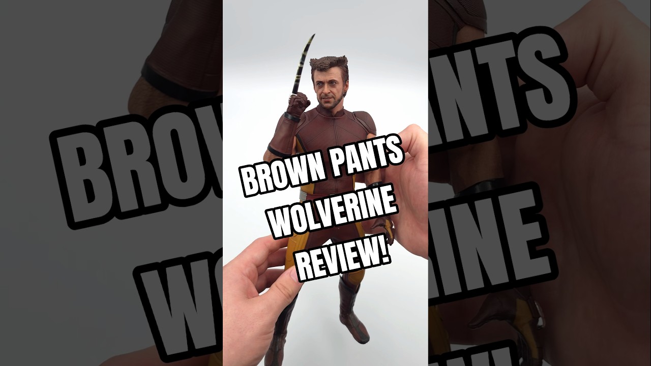 Hot Toys Classic Brown and Tan Suit Wolverine Review! 