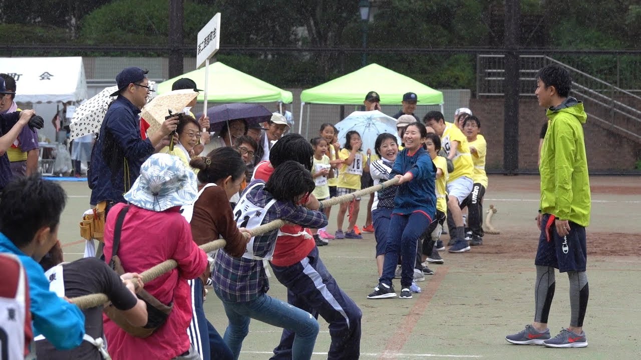 第４１回　ゴノちゃん運動会　綱引き（予選） 釣り堀 棒回しリレー