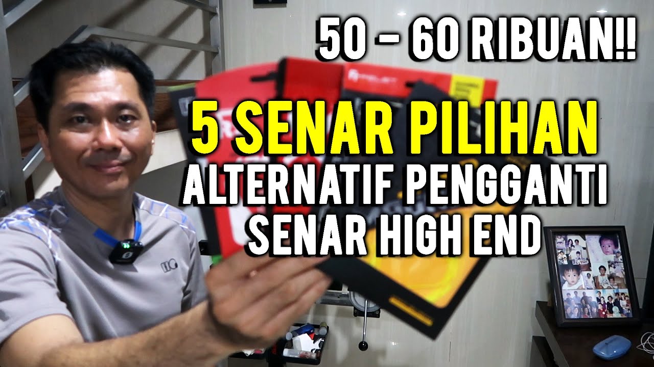5 SENAR PILIHAN ALTERNATIF PENGGANTI SENAR HIGH END!! 50 - 60 RIBUAN SAJA