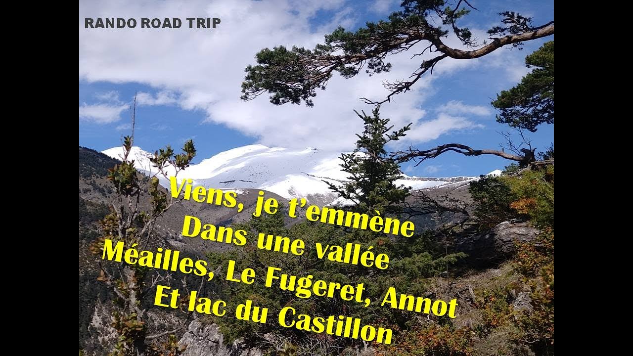 Week end dans les environs de Méailles