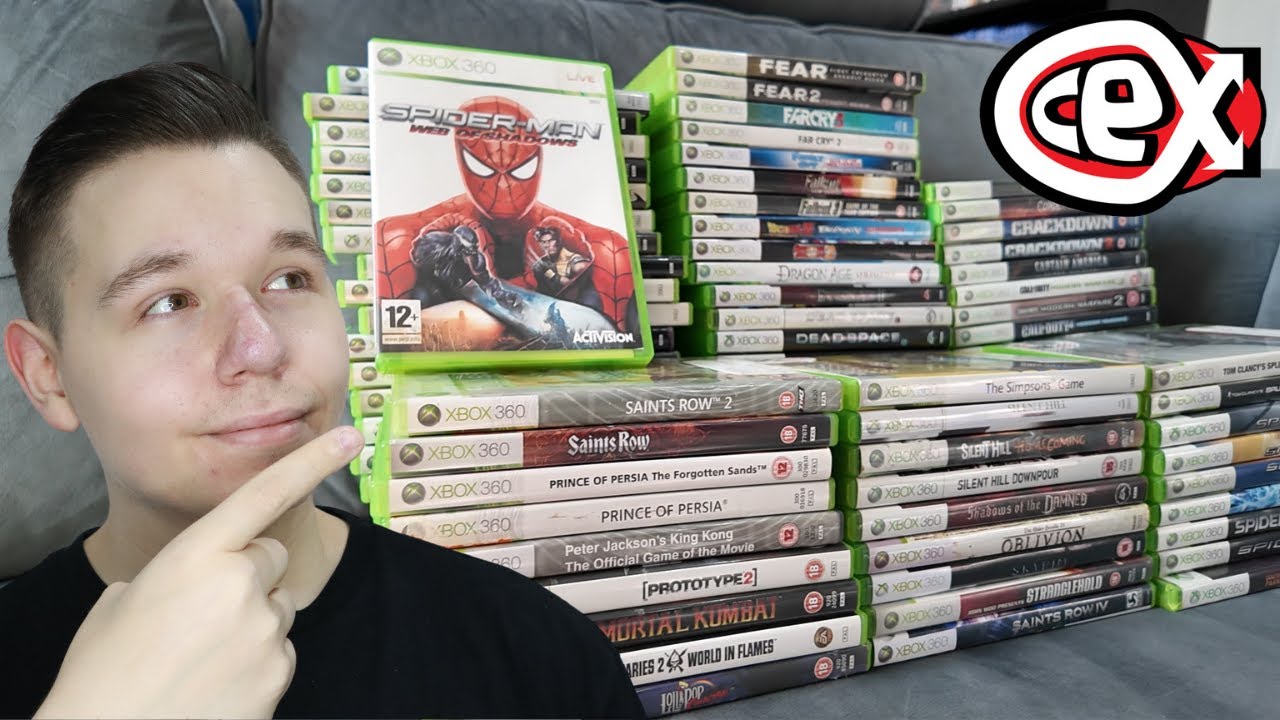 How Much Is My XBOX 360 Collection Worth At CEX?
