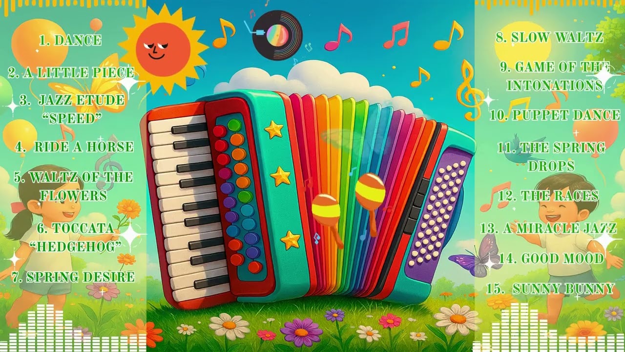 Good Mood | Useful Pieces for Children | Accordion Sheet Music Album with MP3 | MusicbookHub