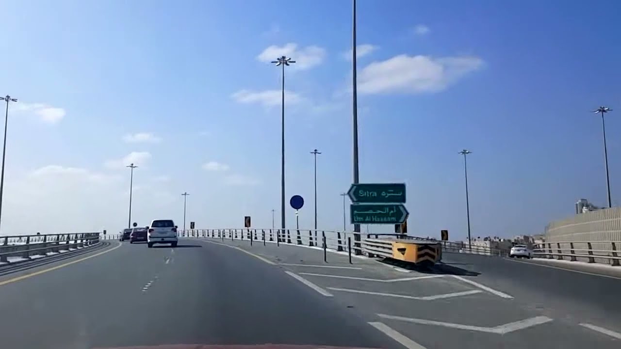 Jufair To Al Dar Drive - Location - Al Dar Islands Bahrain - Beach Resort - Falklands