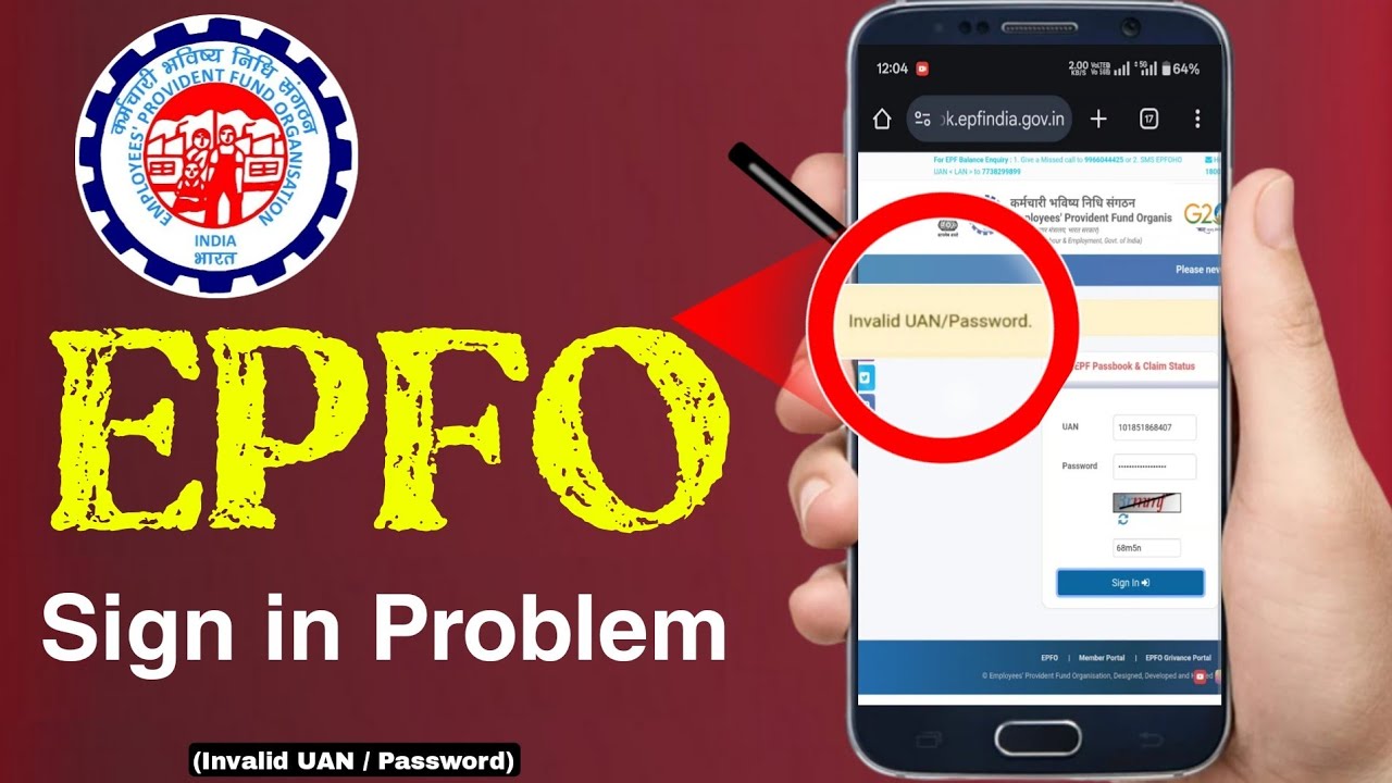 How to Solve EPFO Login Issue | Invalid UAN / Password Problem | EPFO Sign In Error | SLOT Tamil