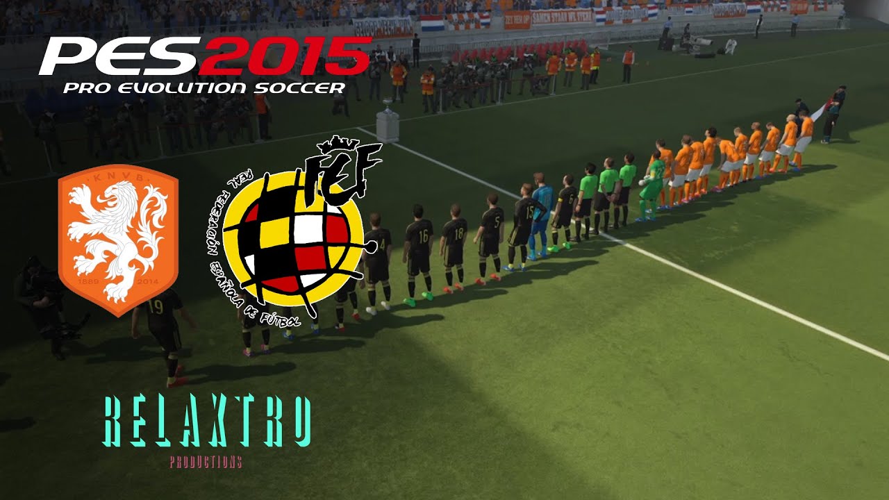 PES 2015 Match The Netherlands Spain World Cup Final