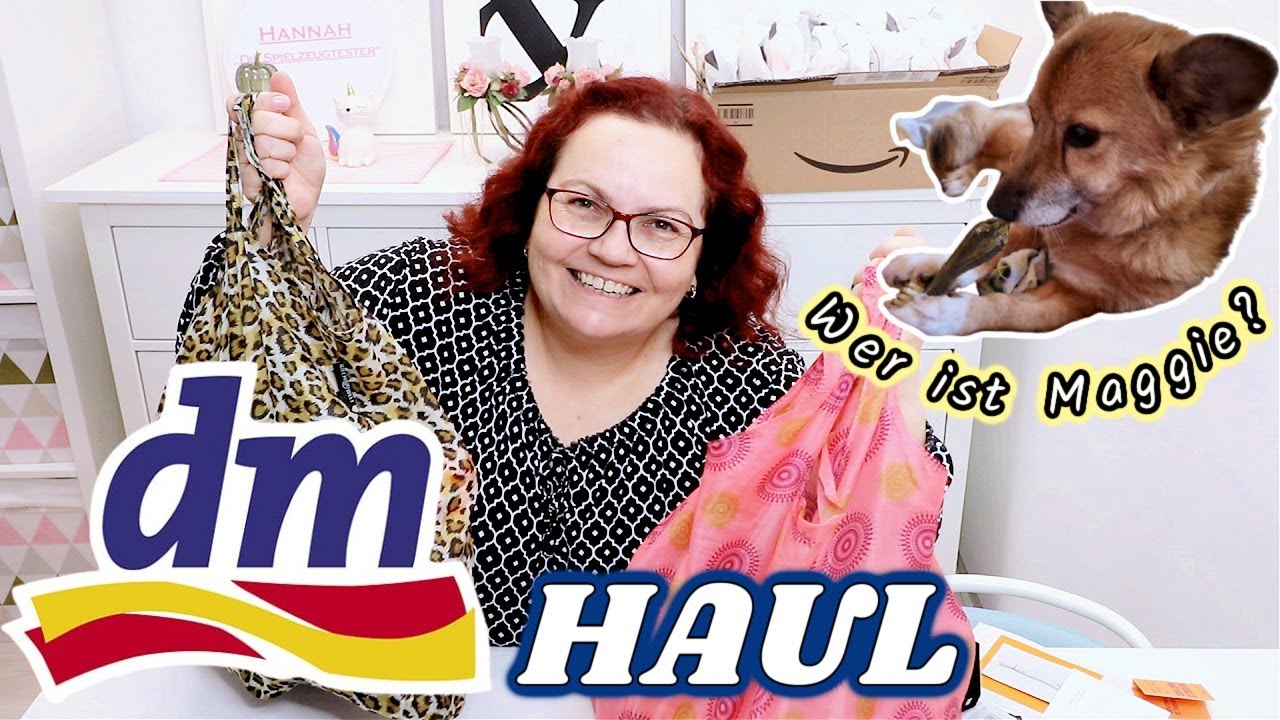 DM HAUL - u.A. für Hannahs Adventskalender🧴Familienzuwachs! Unser neuer Hund aus dem Tierschutz 🐾