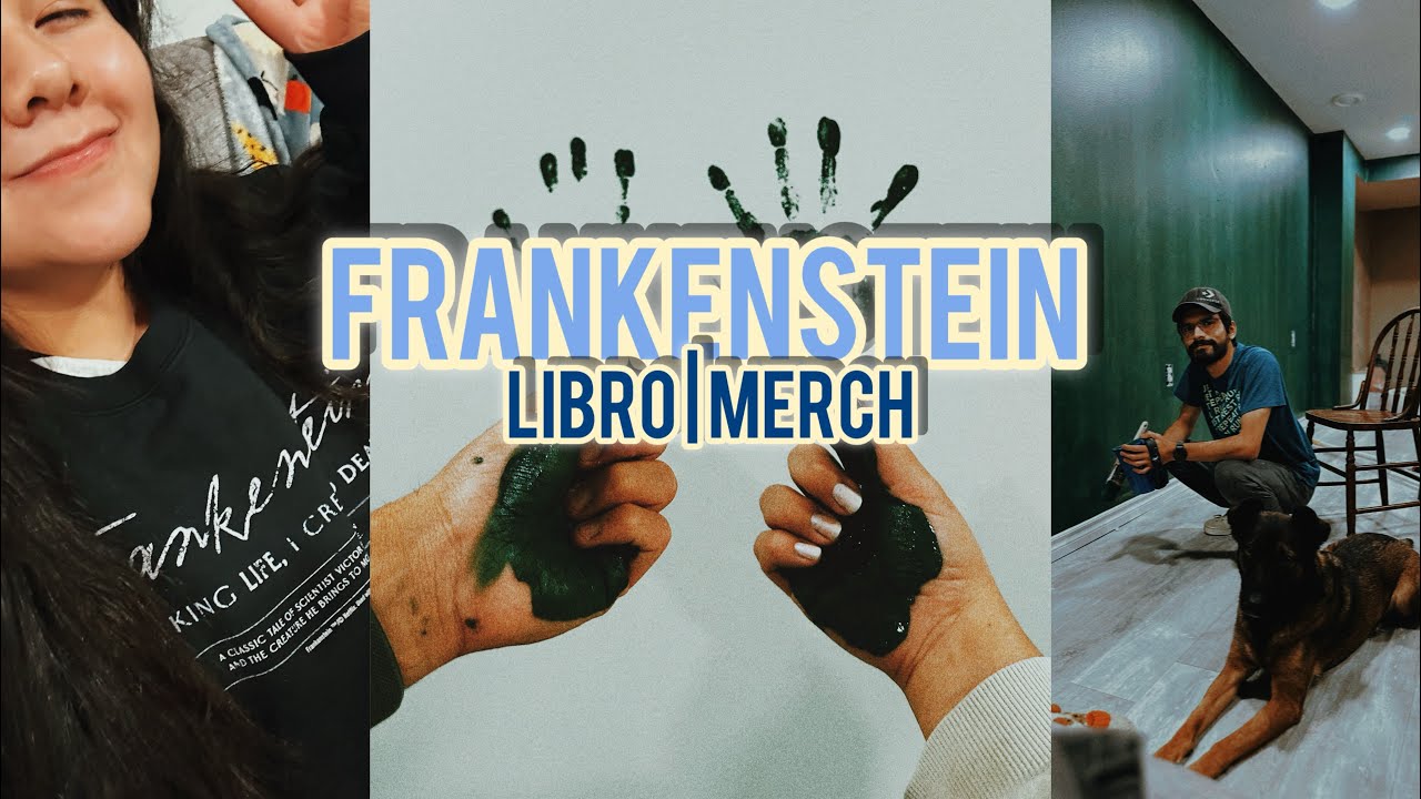 Frankenstein de GUILLERMO DEL TORO | LIBRO, SUÉTER, PÓSTER  | adiós Halloween hola navidad 🎄🎁 ✨
