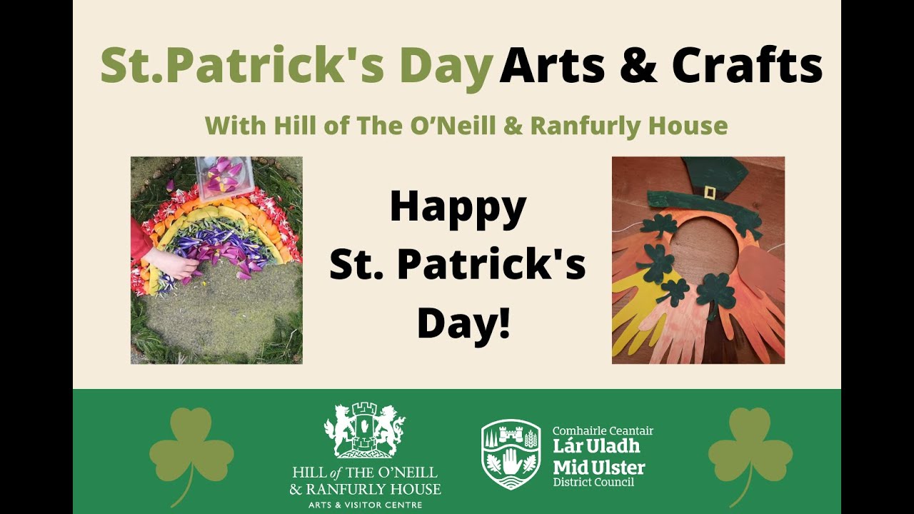 St Patrick's Day Mask Making Arts & Crafts!