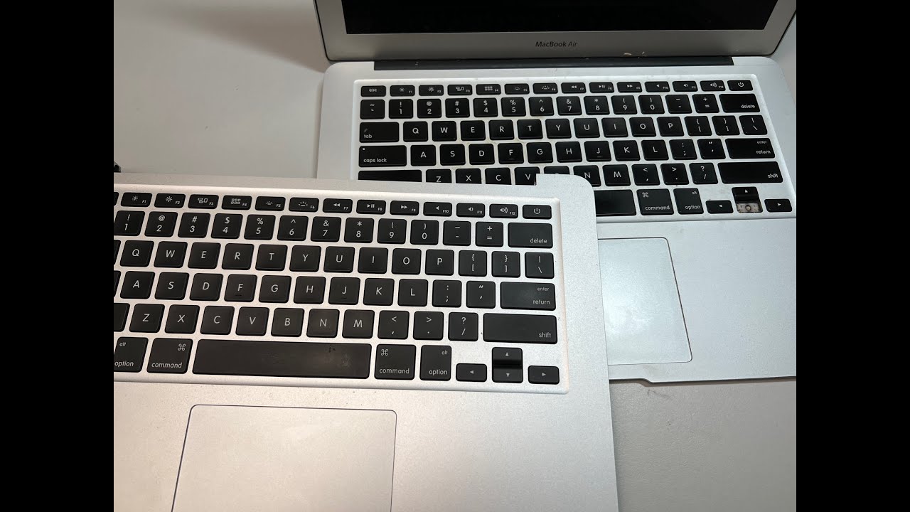 Macbook Air A1466 Full Assembly Keyboard Touchpad Replacement