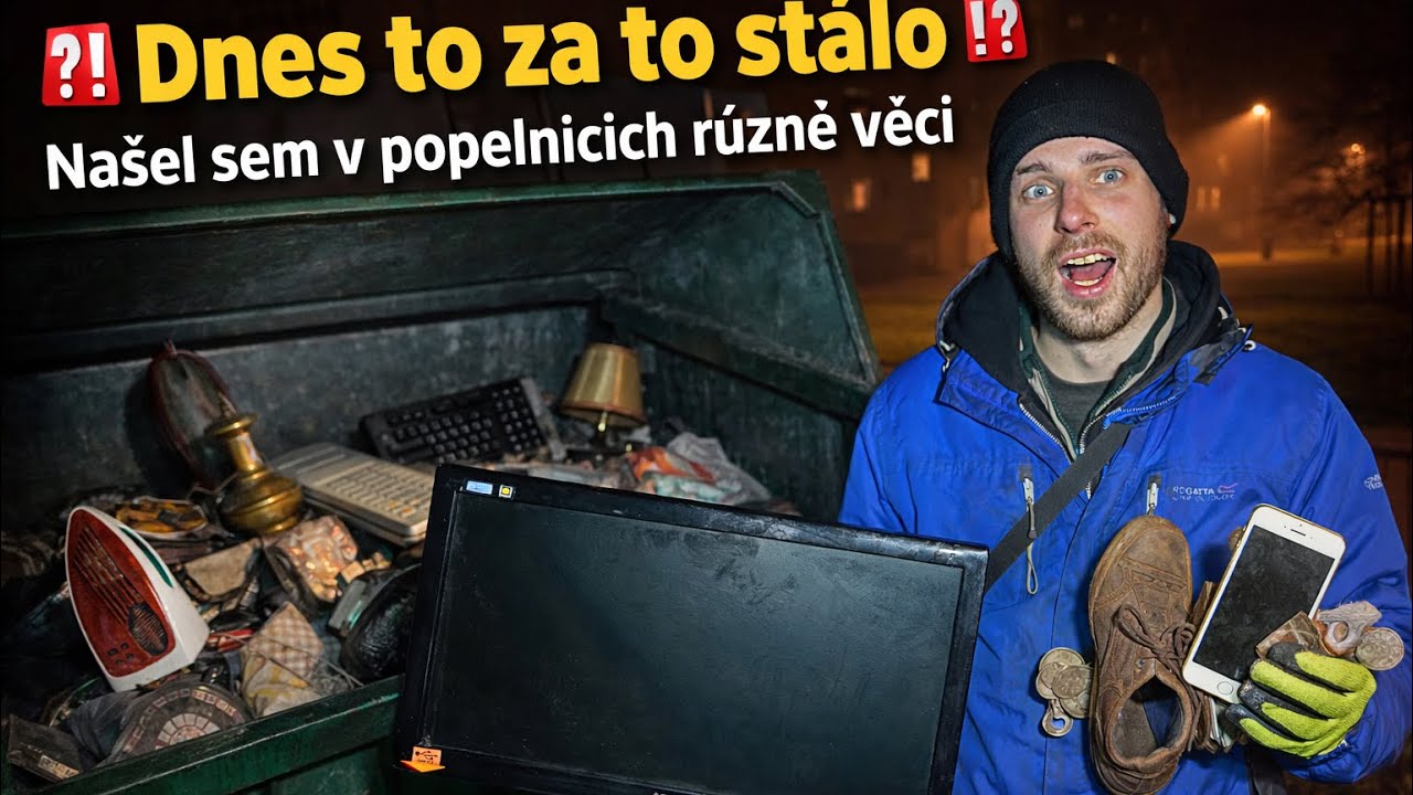 Našel sem v popelnicích různé věci 😱💎