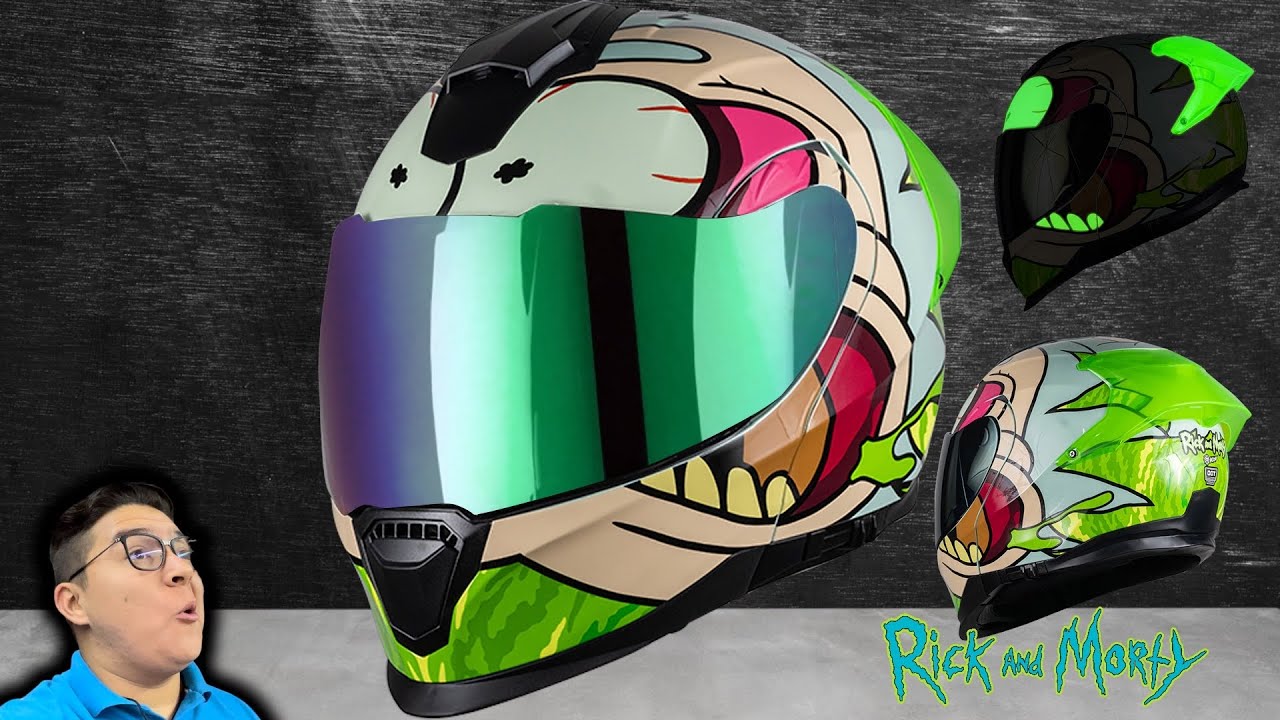 El casco de Rick y Morty *esta increble*🤩 I Ovi Bike