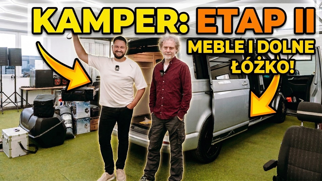 🚐 Kolejny poziom kampera! Piotr wraca po więcej 🔥