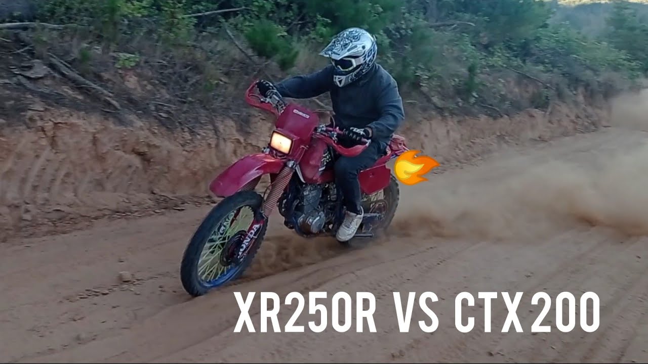 Xr 250 vs Ctx 200 (chile)