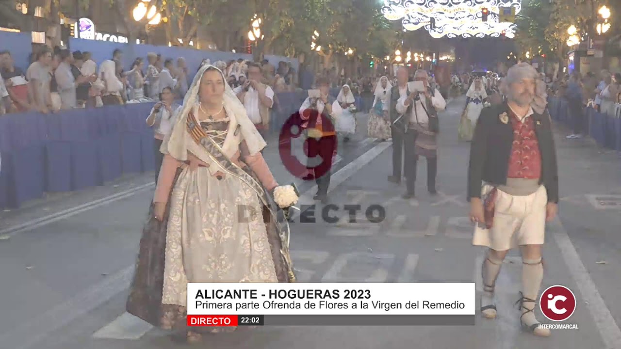 DIRECTO #ALICANTE: Ofrenda de Hogueras 2023