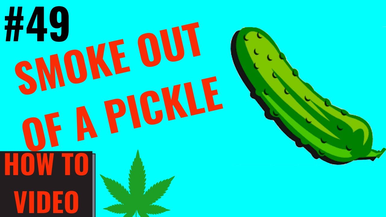 How To Make A Pickle Pipe!!! (EASY!)