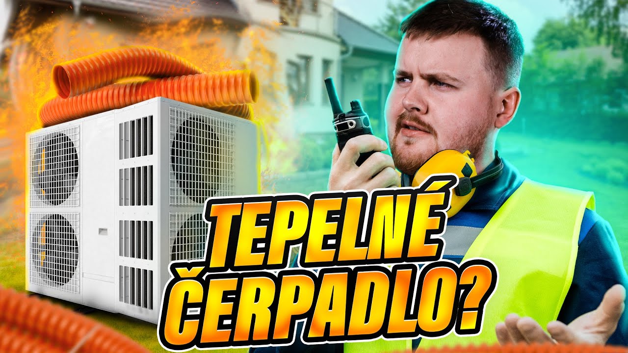 Montujeme tepelné čerpadlo 🔥| Dostavba rodinného domu 🏡