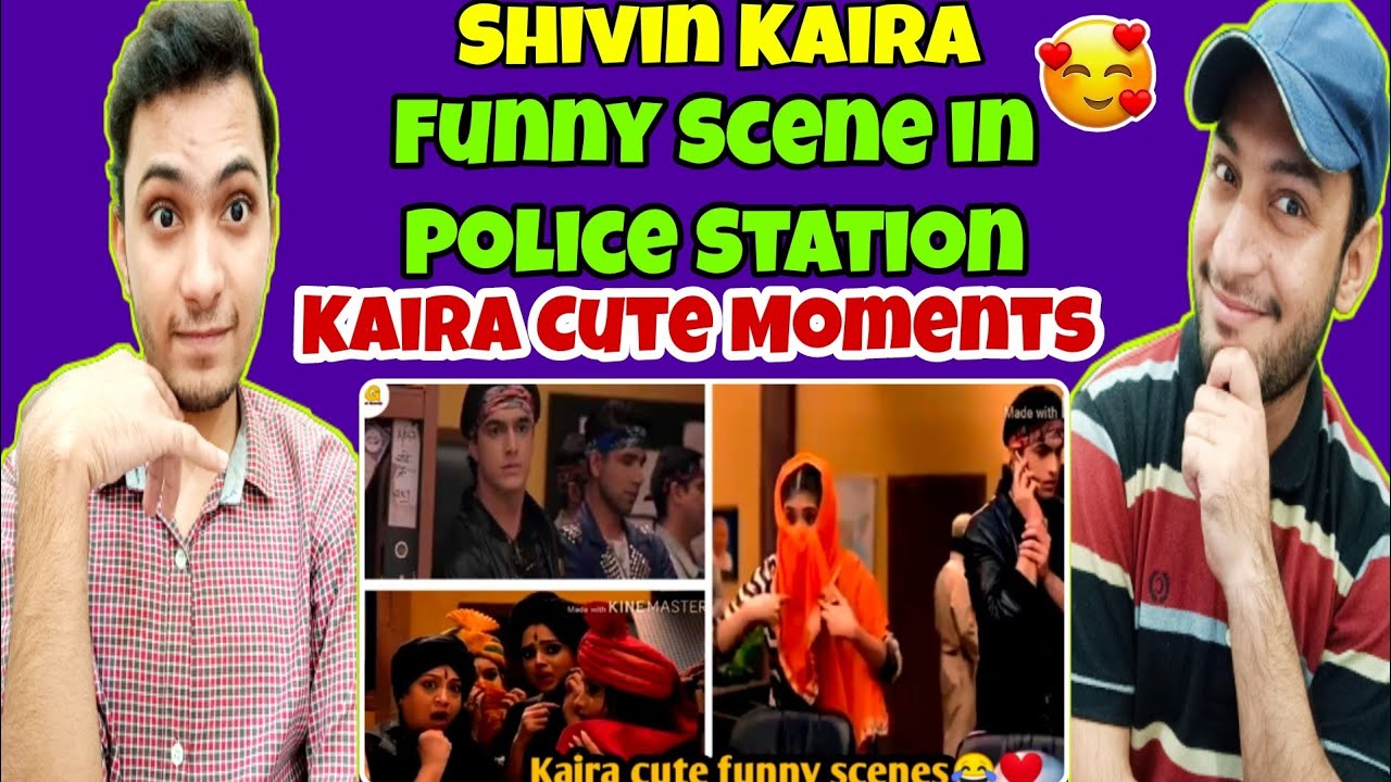 Pakistani Reaction On |Shivin Kaira Cute Funny Scene In Police Station|Part 2|