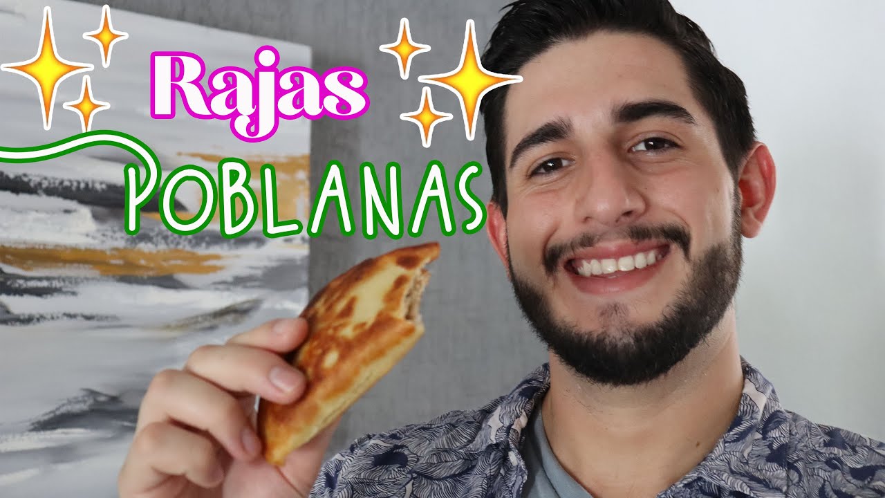 ✅  Hagamos unas RAJAS Poblanas con Pollo para la Comida de hoy🌶  🌽