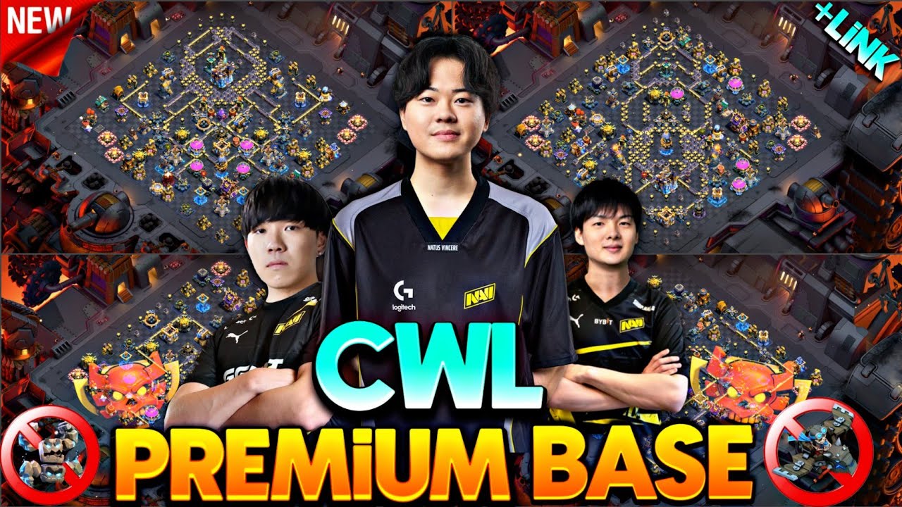 Премиум-базы CWL для TH18 | Лучшие базы для войн кланов и CWL для TH18 | Ссылка на базу для лиги ...