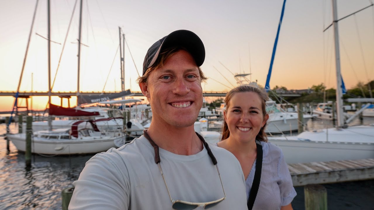 Boat Projects, a Sailing Race, and Drinks with Loopers, A day in our FAVORITE TOWN (Oriental NC)