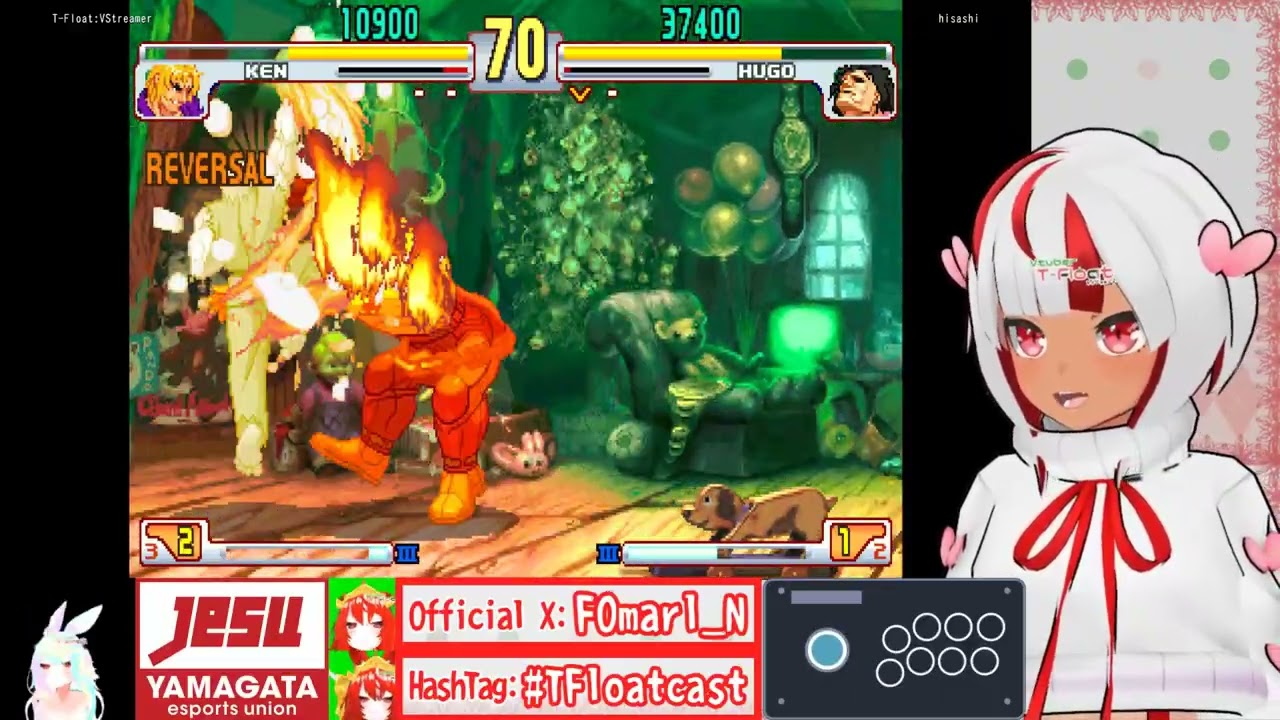 [JP][24時まで]steam版アニコレ ストIII 3rd ランクマッチ[VStreamer] Street Fighter III