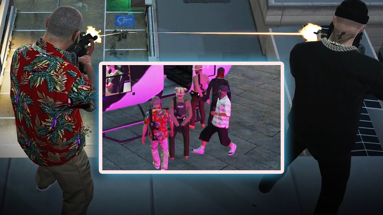 CG’s Wild Shootout with the Entire PD After Kidnapping a Cop | Prodigy 2.6