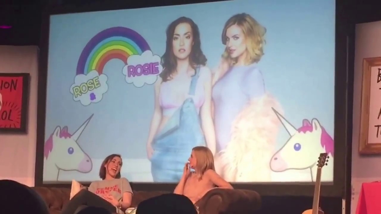 Rose and Rosie's full Q&A live uk tour in Cardiff 2017