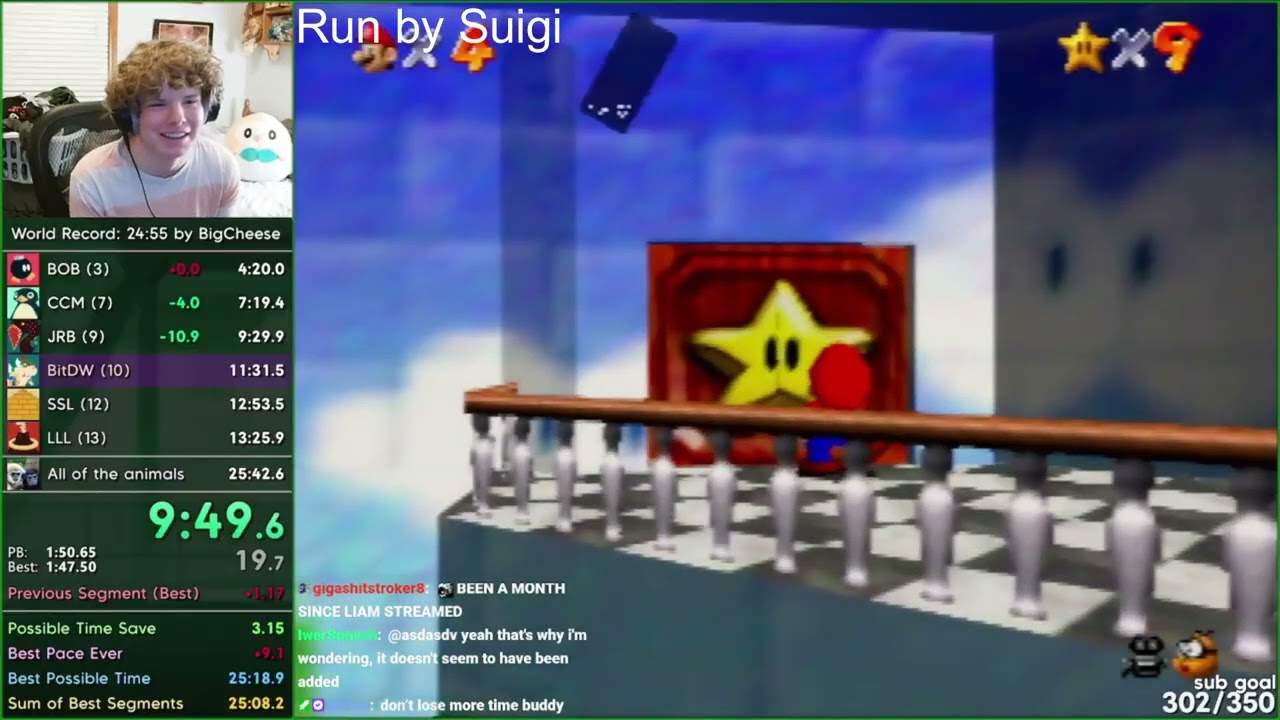 [WR] Super Mario 64 All Animals Speedrun 24m 17s by Suigi