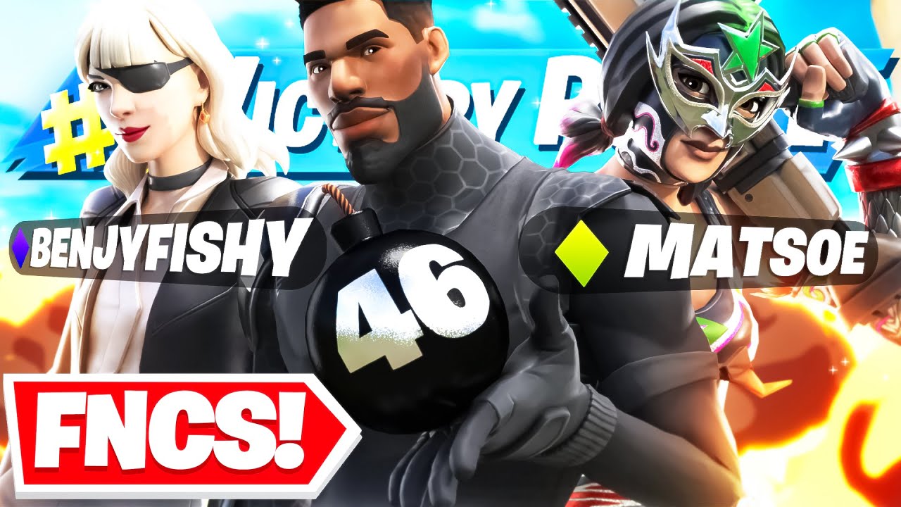 W-keying in FNCS W/ BenjyFishy & Matsoe (46 Kill Win) | Umplify